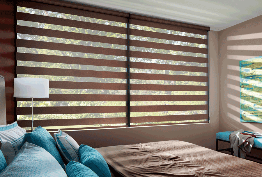 bedroom smart banded shades smart accessories Hunter Douglas St Paul 55331