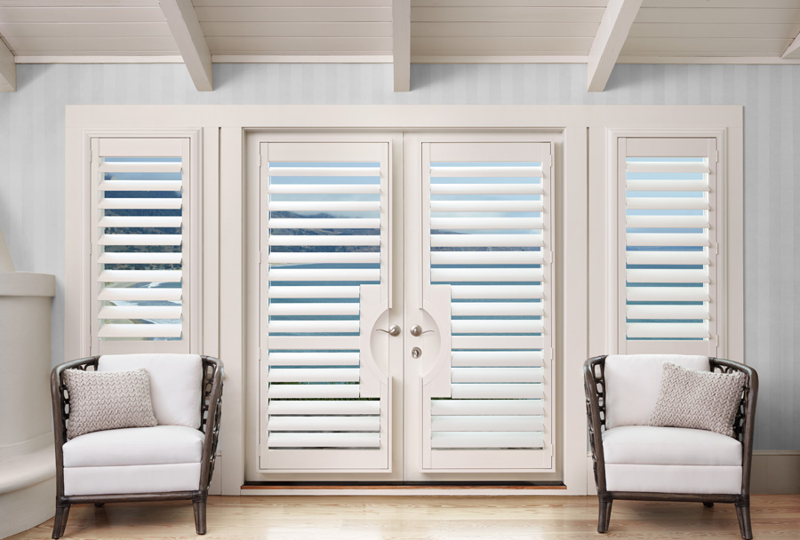 French door motorized shutters hidden tilt palm beach 