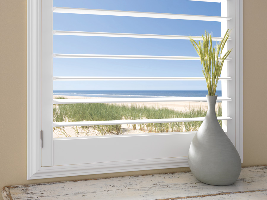 plantation motorized shutters tilt palm beach Hunter Douglas St Paul 55331