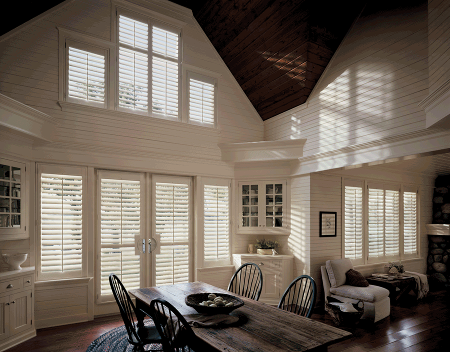 plantation shutters are a great way to revamp your room in a simple and quick way