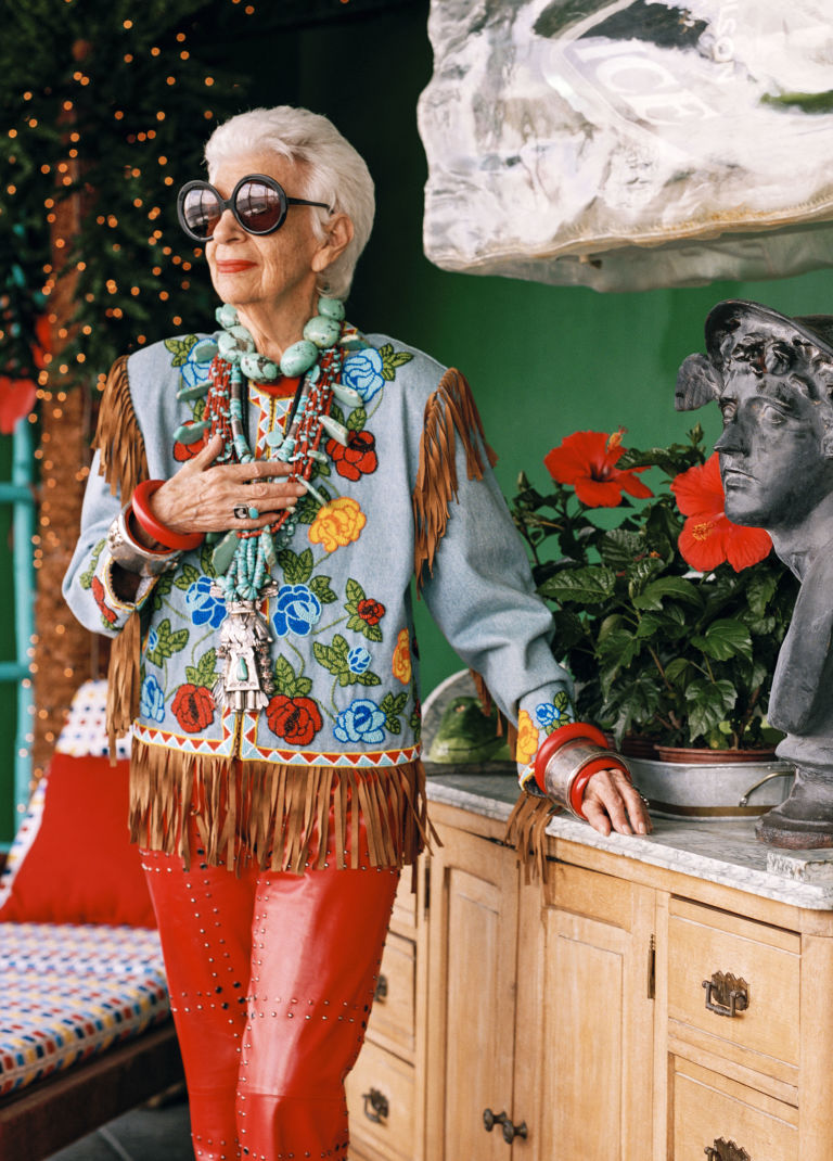 style icon Iris Apfel architectural digest