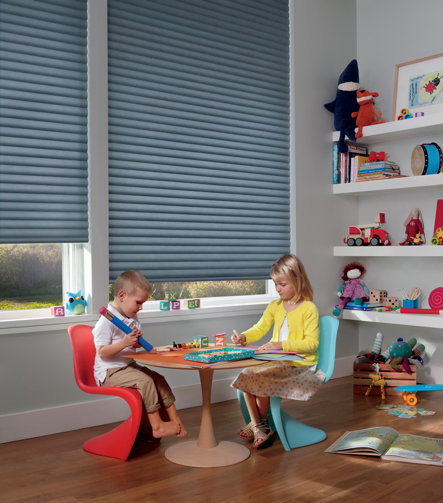 childrens room bedroom child safety aero drapery and blinds