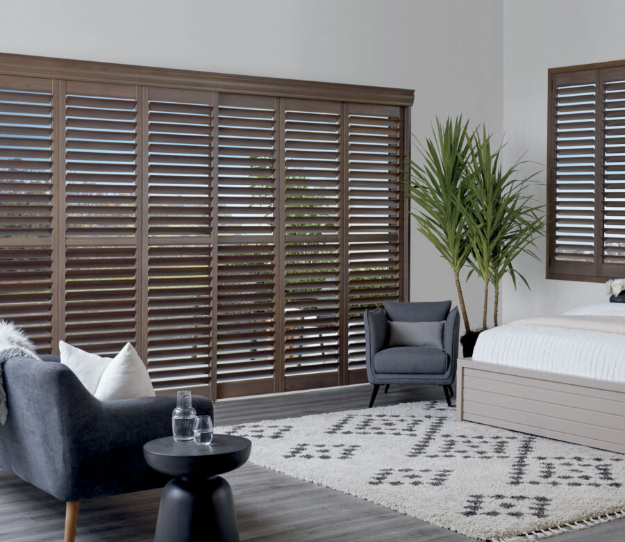newstyle shutters master bedroom minneapolis MN