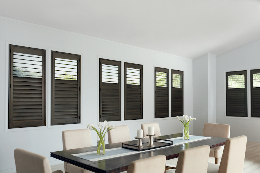 shutters provide privacy in Burnsville, MN