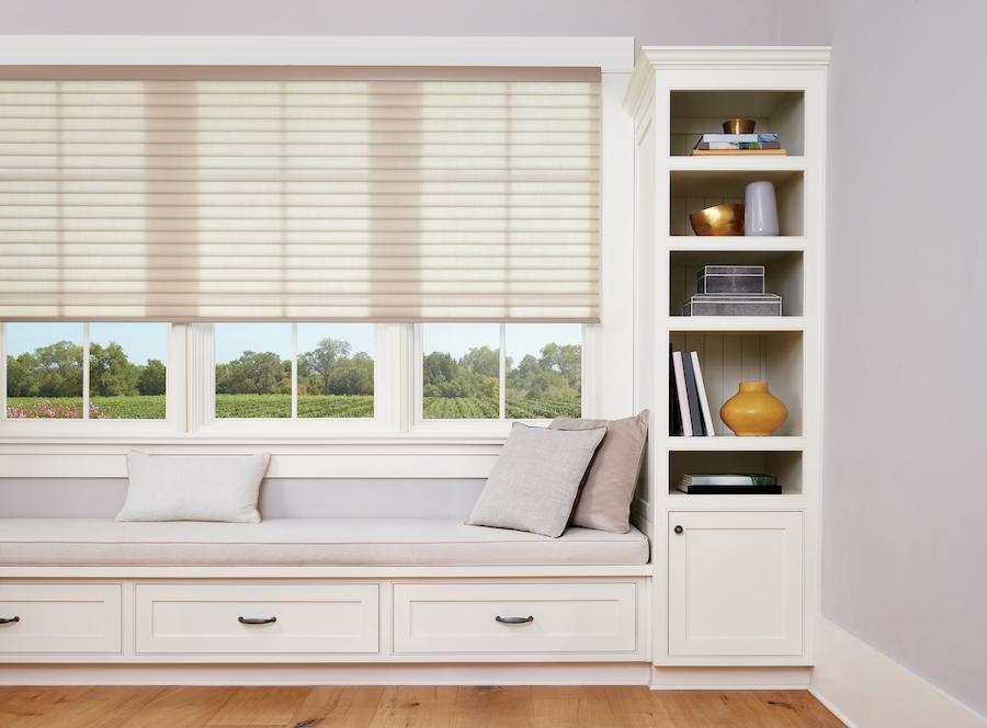 neutral sonnette roller shades in St. Paul, MN