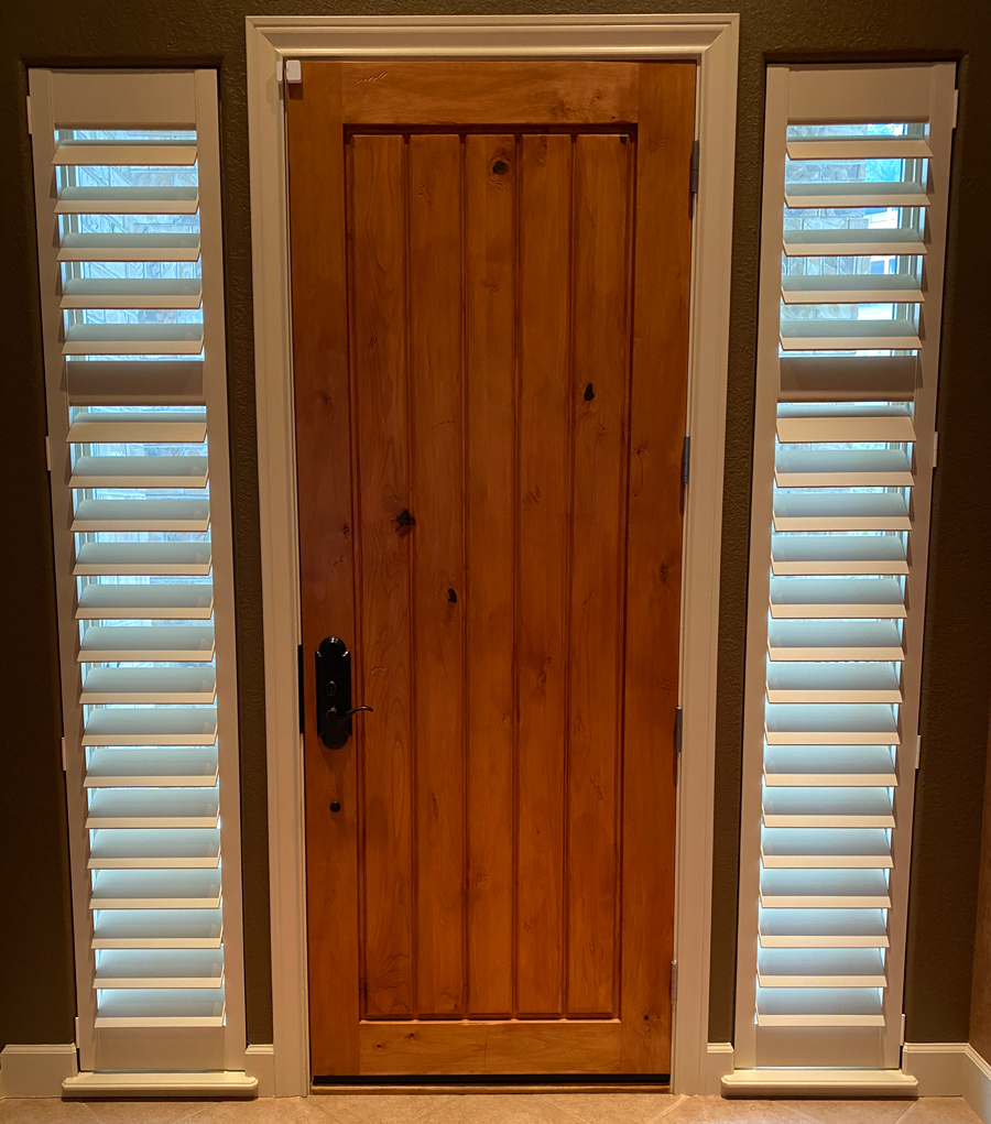 front door shutters in maple grove, mn