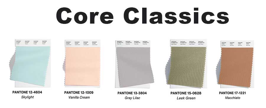 5 core classics palette 