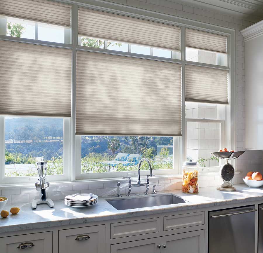 white modern kitchen window coverings in minneapolis, mn 