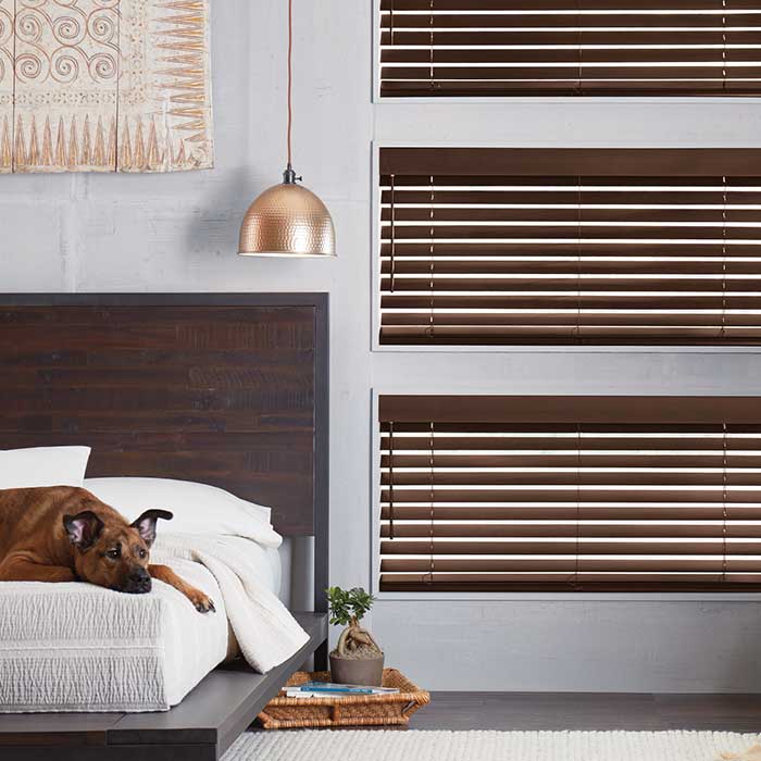 wood blinds sustainable shades for St Paul MN home