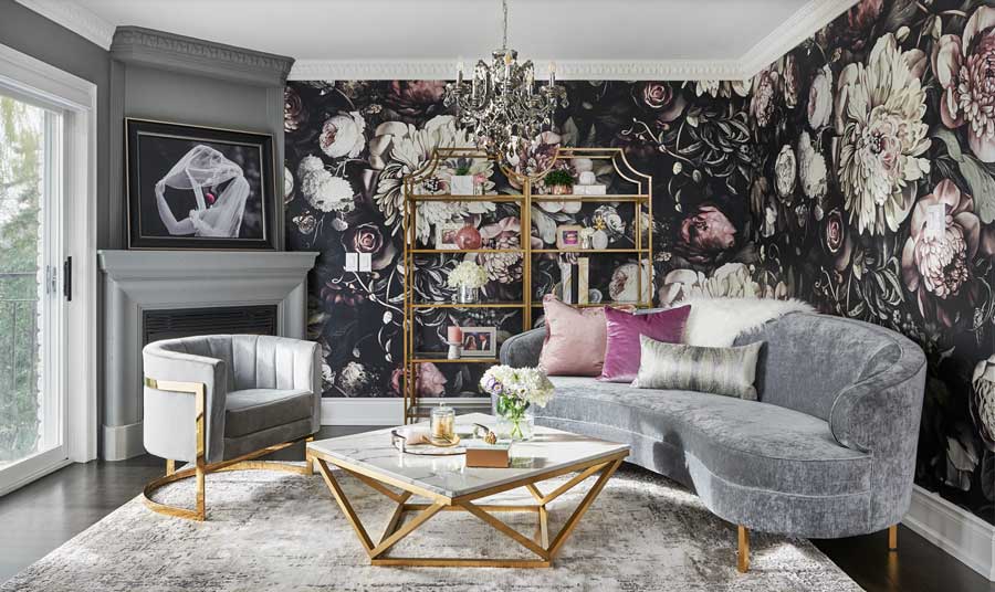 bold colors living room with pantone minneapolis st paul mn
